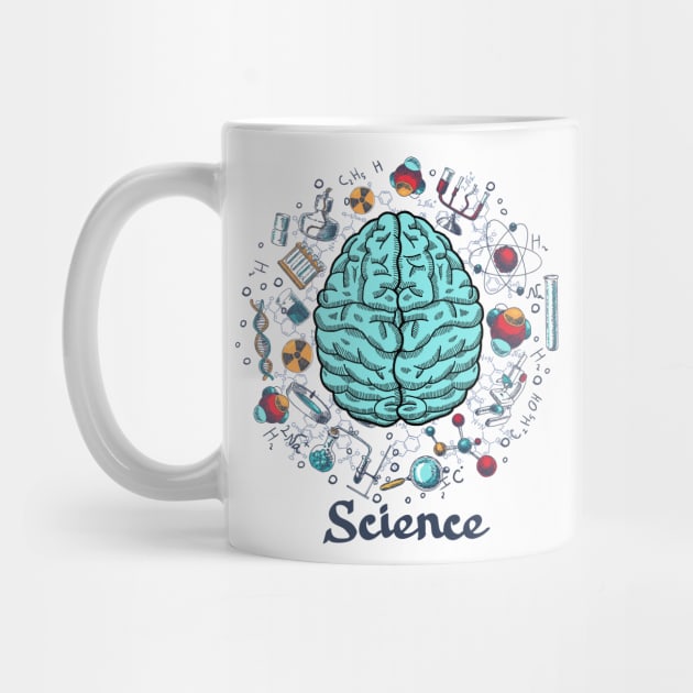 Science brain concept by Mako Design 